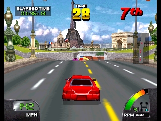 Cruis'n World (Europe) In game screenshot